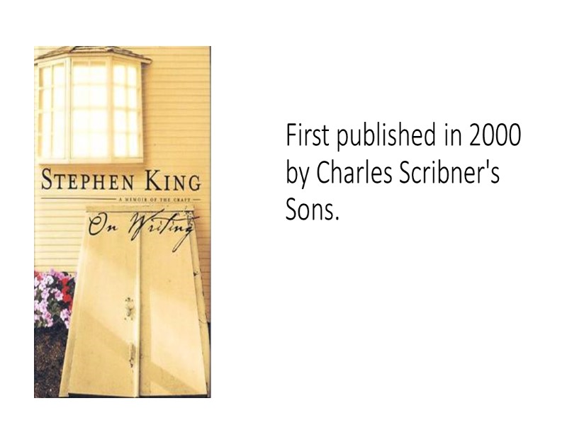 First published in 2000 by Charles Scribner's Sons.